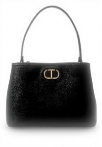 Borsa a mano Twinset Nero Tote Poliuretano Donna