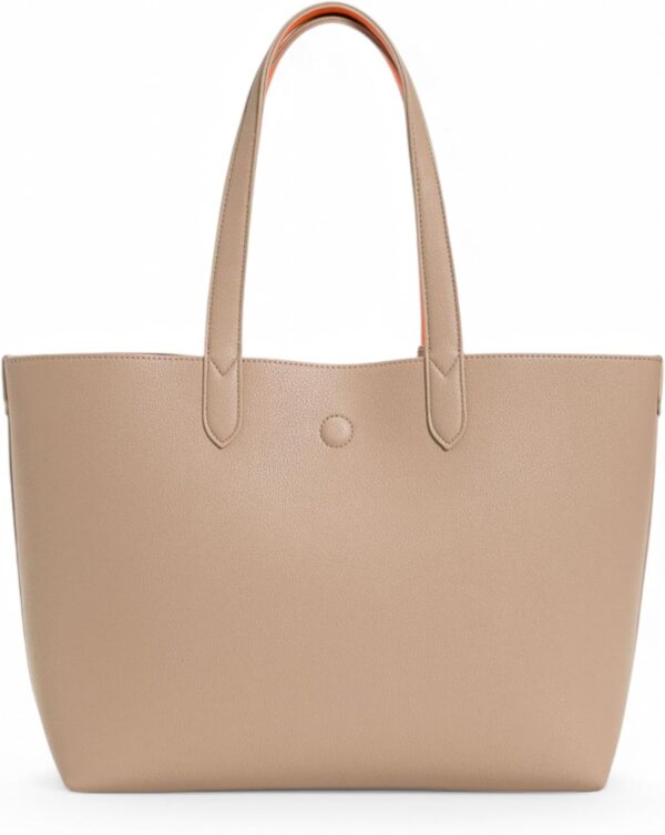 Borsa Tote Twinset Borchie Logo Donna Poliuretano Cerniera-2