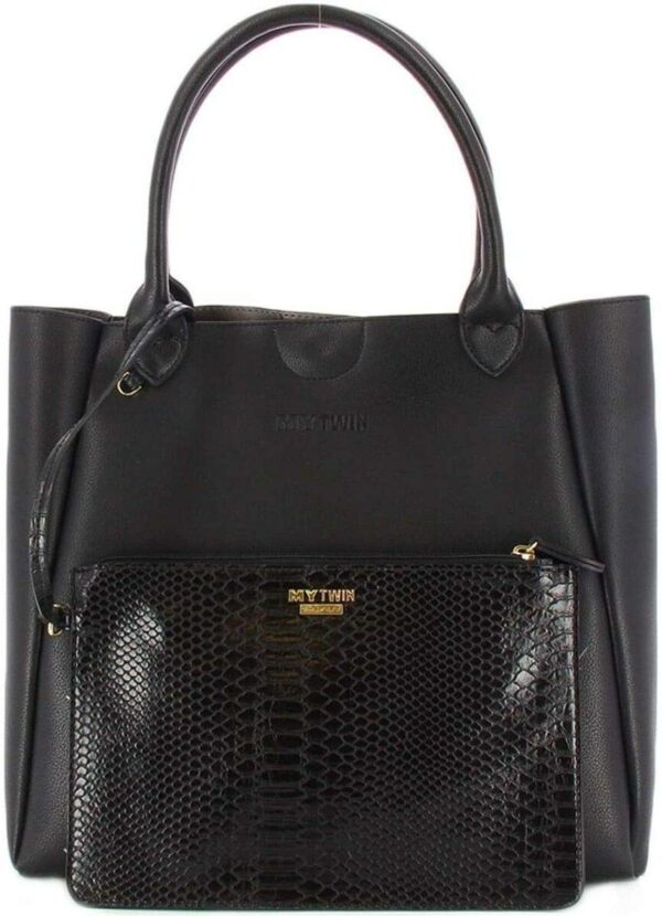 Borsa a spalla MY TWIN TWINSET Shopping Nero RS8PB1 Donna-0