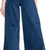 Pantalone Largo a Zampa Donna My Twin Twinset Vita Alta-1