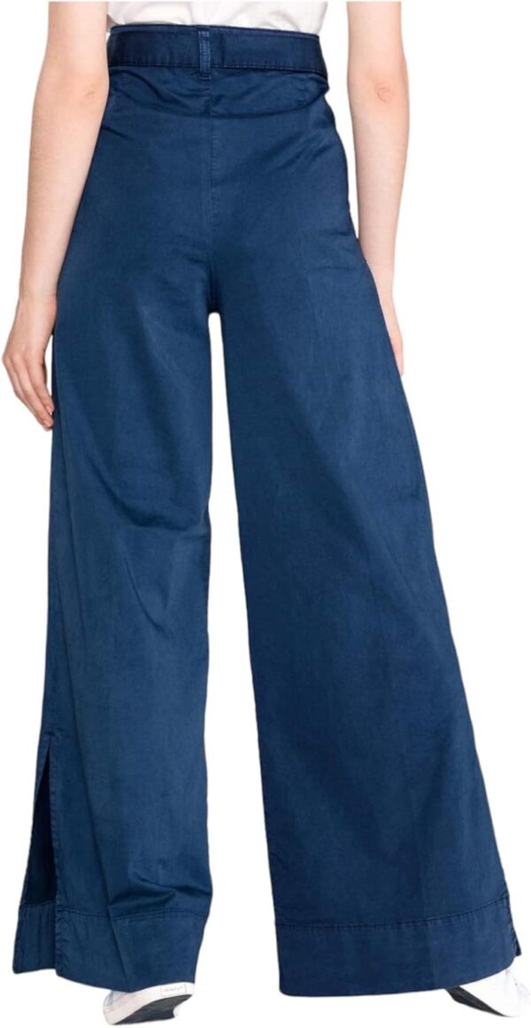 Pantalone Largo a Zampa Donna My Twin Twinset Vita Alta-1