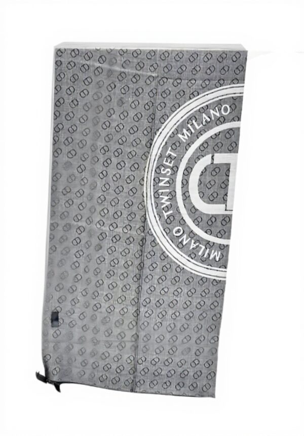 Sciarpa Donna TWIN-SET Bianco Nero Accessori Moda