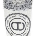 Sciarpa Donna TWIN-SET Bianco Nero Accessori Moda
