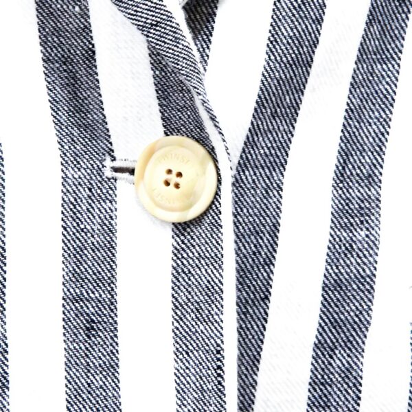 Giacca Donna Lino TWIN-SET 7412AE Beige Nero Blouson