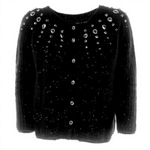 Maglioni TWIN-SET Donna Nero S Comodo Elegante