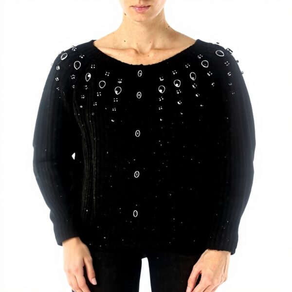 Maglioni TWIN-SET Donna Nero S Comodo Elegante