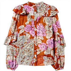 Twin Set Blusa Donna Poliestere Manica Lunga Multi Ed