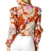 Twin Set Blusa Donna Poliestere Manica Lunga Multi Ed