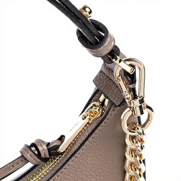 Borsa Twin Set Donna Cuoio Tortora Borse a Mano