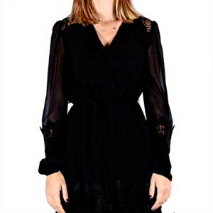 Abito Twinset Nero Viscosa Senza Maniche Donna