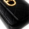 Borsa a tracolla TWINSET T-Lock pelle sintetica nero