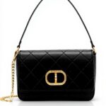 Borsa a tracolla TWINSET T-Lock pelle sintetica nero