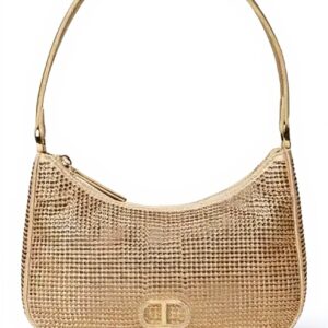 Twinset Borsa Hobo Moon Party con Strass Borse Donna