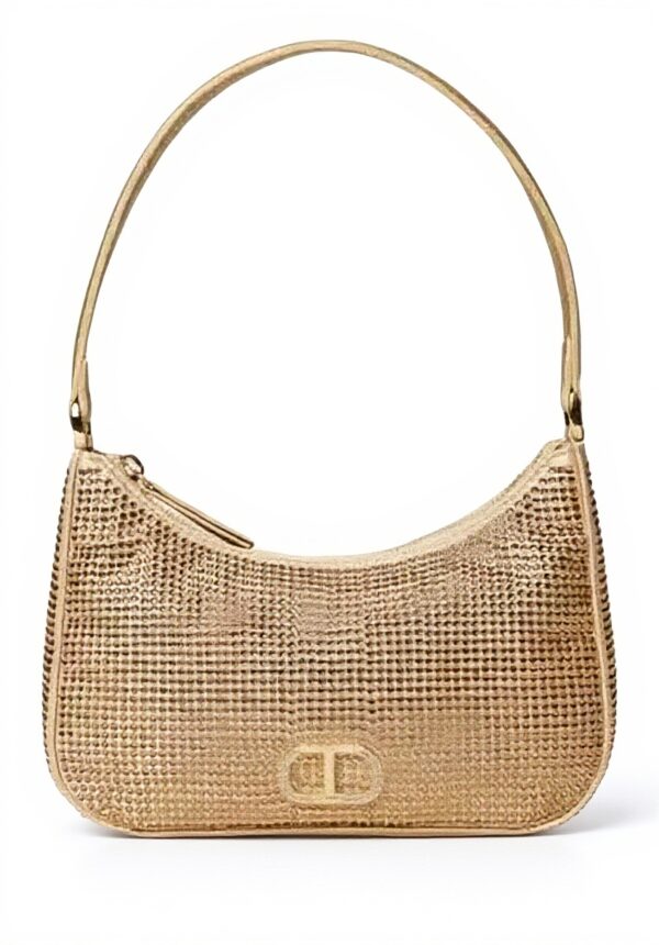 Twinset Borsa Hobo Moon Party con Strass Borse Donna