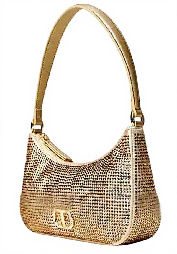 Twinset Borsa Hobo Moon Party con Strass Borse Donna