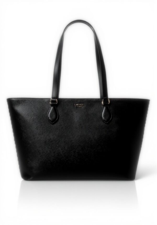 Borsa tote Twinset pelle sintetica nera donna moda