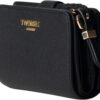 Portafoglio Donna TWINSET Zip Nero Poliuretano 252TB7017-2