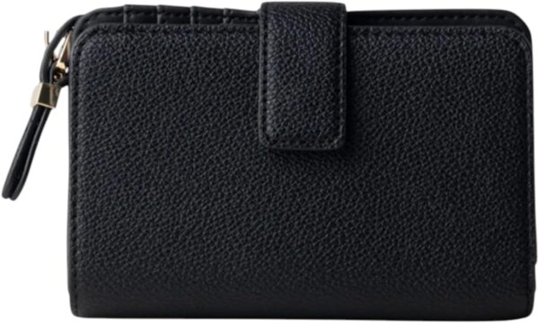 Portafoglio Donna TWINSET Zip Nero Poliuretano 252TB7017-1