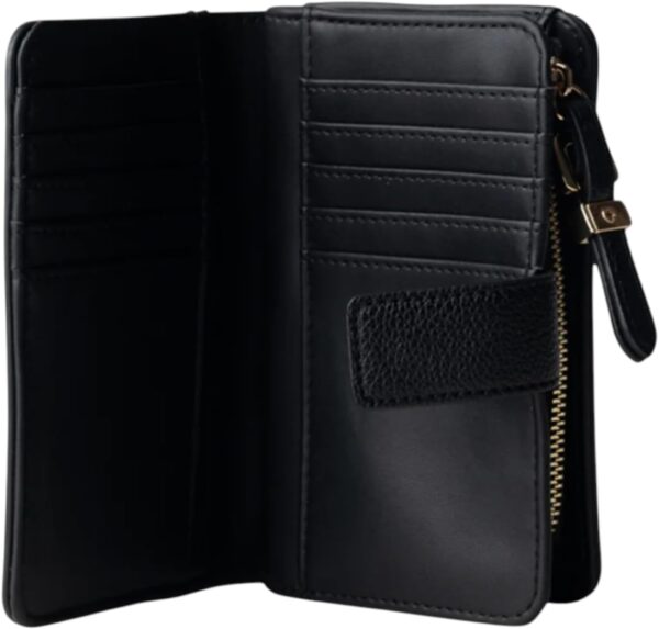 Portafoglio Donna TWINSET Zip Nero Poliuretano 252TB7017-3