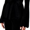 Blazer Donna Twinset Maglia Stretch Nero Giacca Elegante