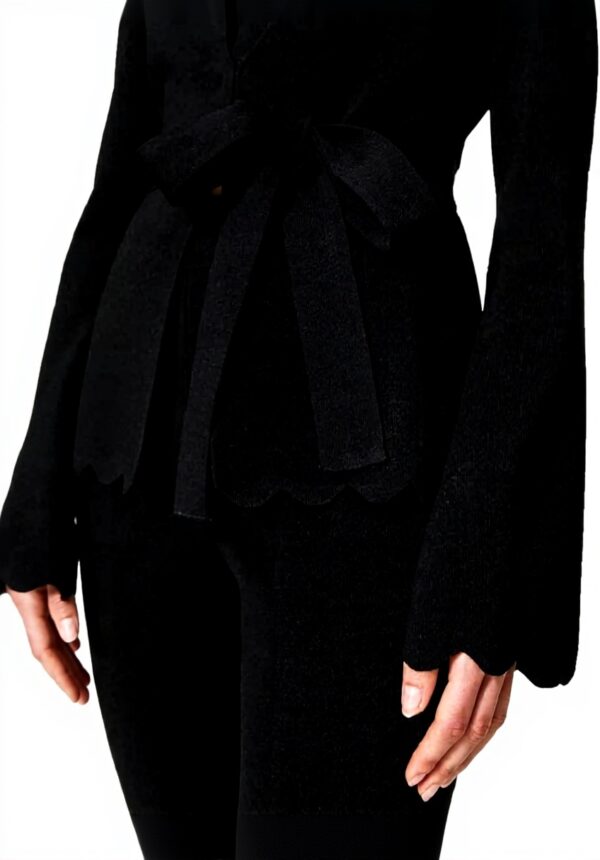 Blazer Donna Twinset Maglia Stretch Nero Giacca Elegante