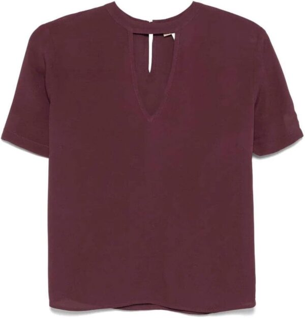 Twinset Maglieria Donna Viola Cotone Casual 252TP2292-0