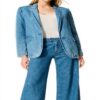 Pantaloni Jeans Twinset Donna Gamba Dritta Denim Medio