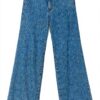 Pantaloni Jeans Twinset Donna Gamba Dritta Denim Medio