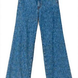 Pantaloni Jeans Twinset Donna Gamba Dritta Denim Medio