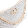 Borsa a spalla Twinset Party Petite Argento donna moda