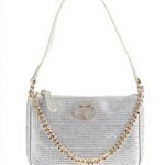 Borsa a spalla Twinset Party Petite Argento donna moda