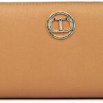 Portafoglio Florence Twinset Zip Medio Marrone Chiaro Donna-0