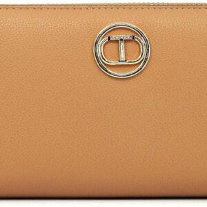 Portafoglio Florence Twinset Zip Medio Marrone Chiaro Donna-0