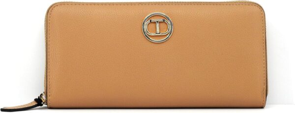 Portafoglio Florence Twinset Zip Medio Marrone Chiaro Donna-0