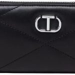 Portafoglio Twinset donna ecopelle nero modello Zip Around-0