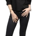 T-shirt TWINSET Nero Donna Cotone Lavorazione Italiana-0