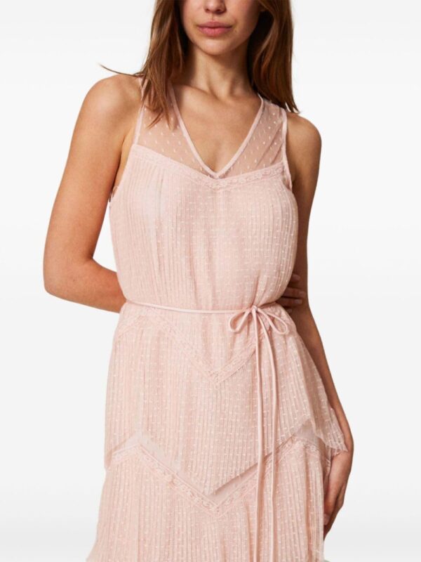 Vestiti Twinset Donna Rosa 251TP2511 Sera Cerimonia-4