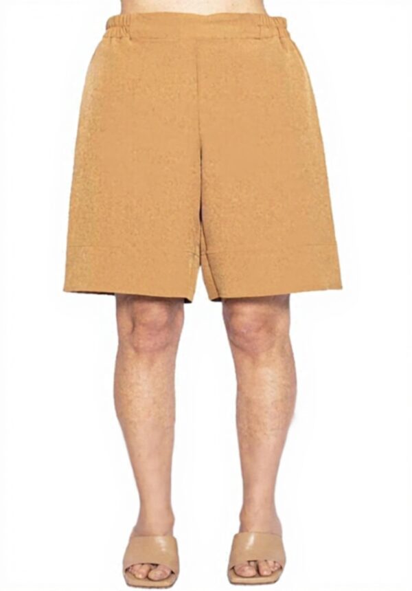 Bermuda Twinset Actitude Pecan dettagli luminosi Donna