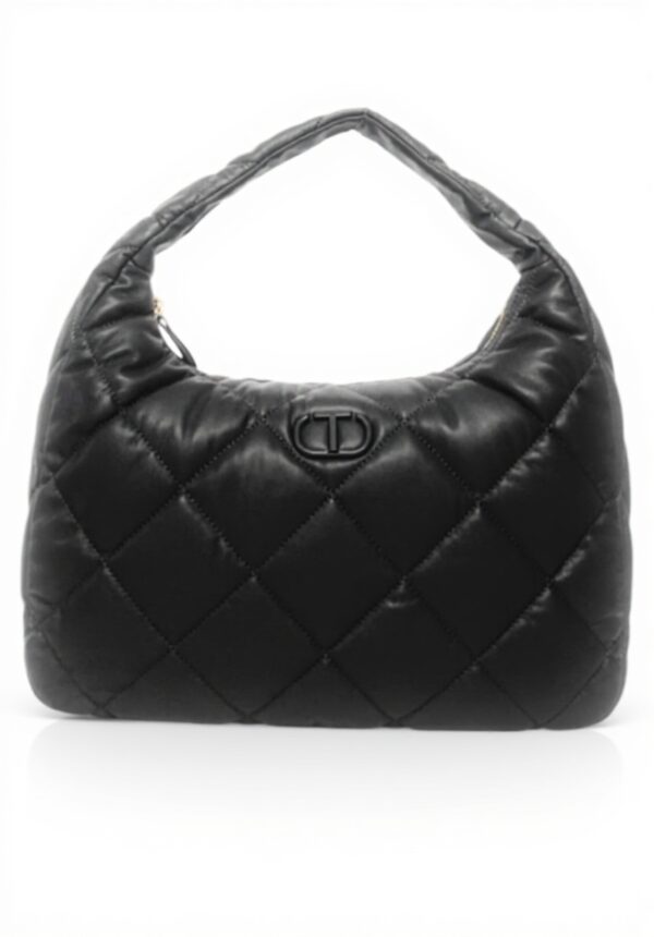 Borsa Hobo TWINSET Grigio Ecopelle Donna Borse a spalla