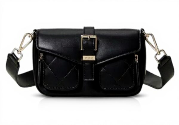 Borsa a tracolla Twinset Milano Nero Poliuretanica