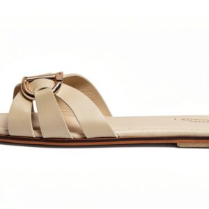 Scarpe Twinset Milano Slip On Piatto Marrone Chiaro Donna-0