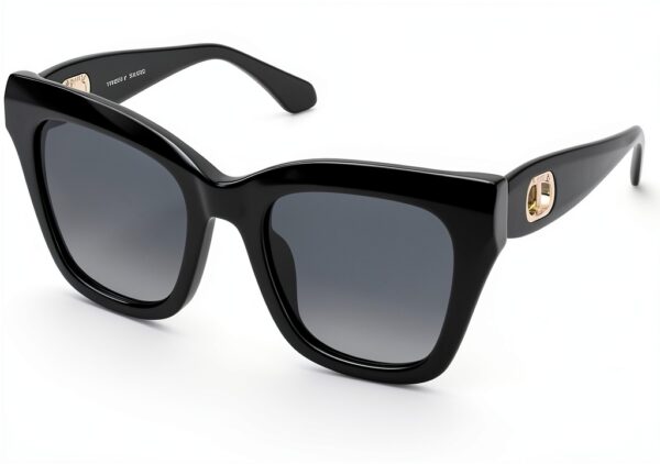 Sunglasses Twinset Cellulose Acetate Shiny Black Donna-0