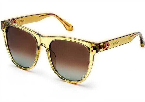 Occhiali da sole TWINSET MAT acetato lime trasparente donna